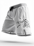 North Star Athletic Shorts (White)